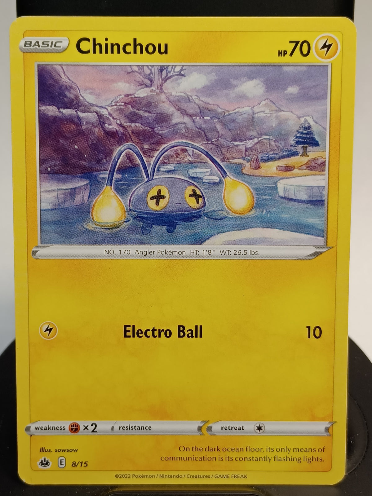 Chinchou #052/203 SWSH07: Evolving Skies