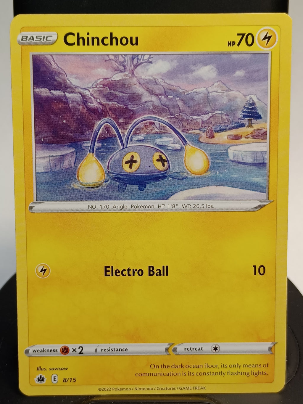 Chinchou #052/203 SWSH07: Evolving Skies