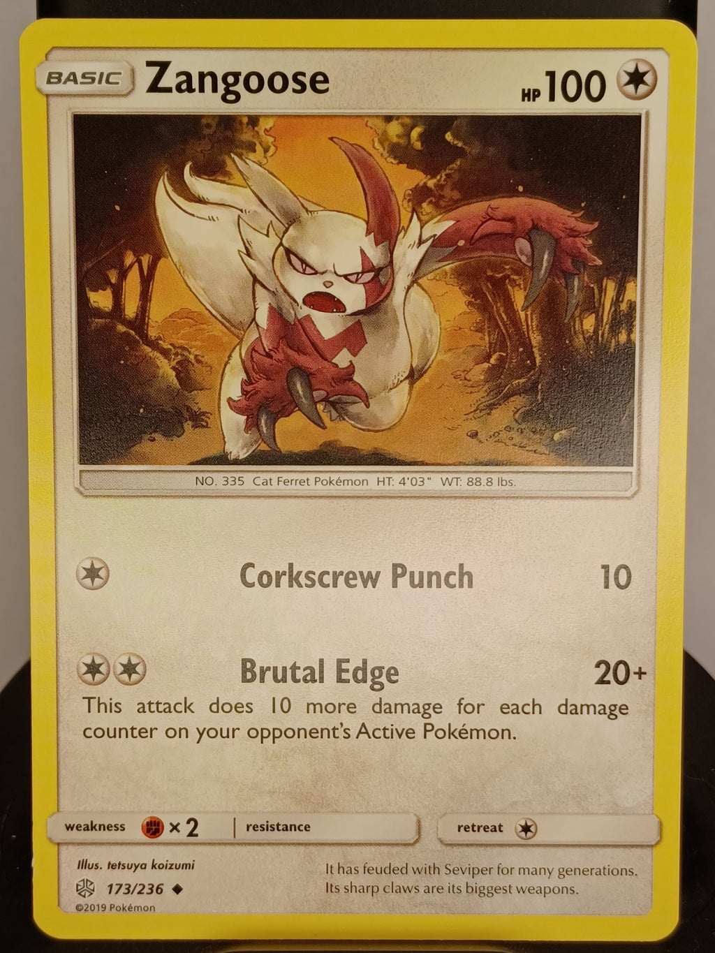 Zangoose #173/236 SM - Cosmic Eclipse