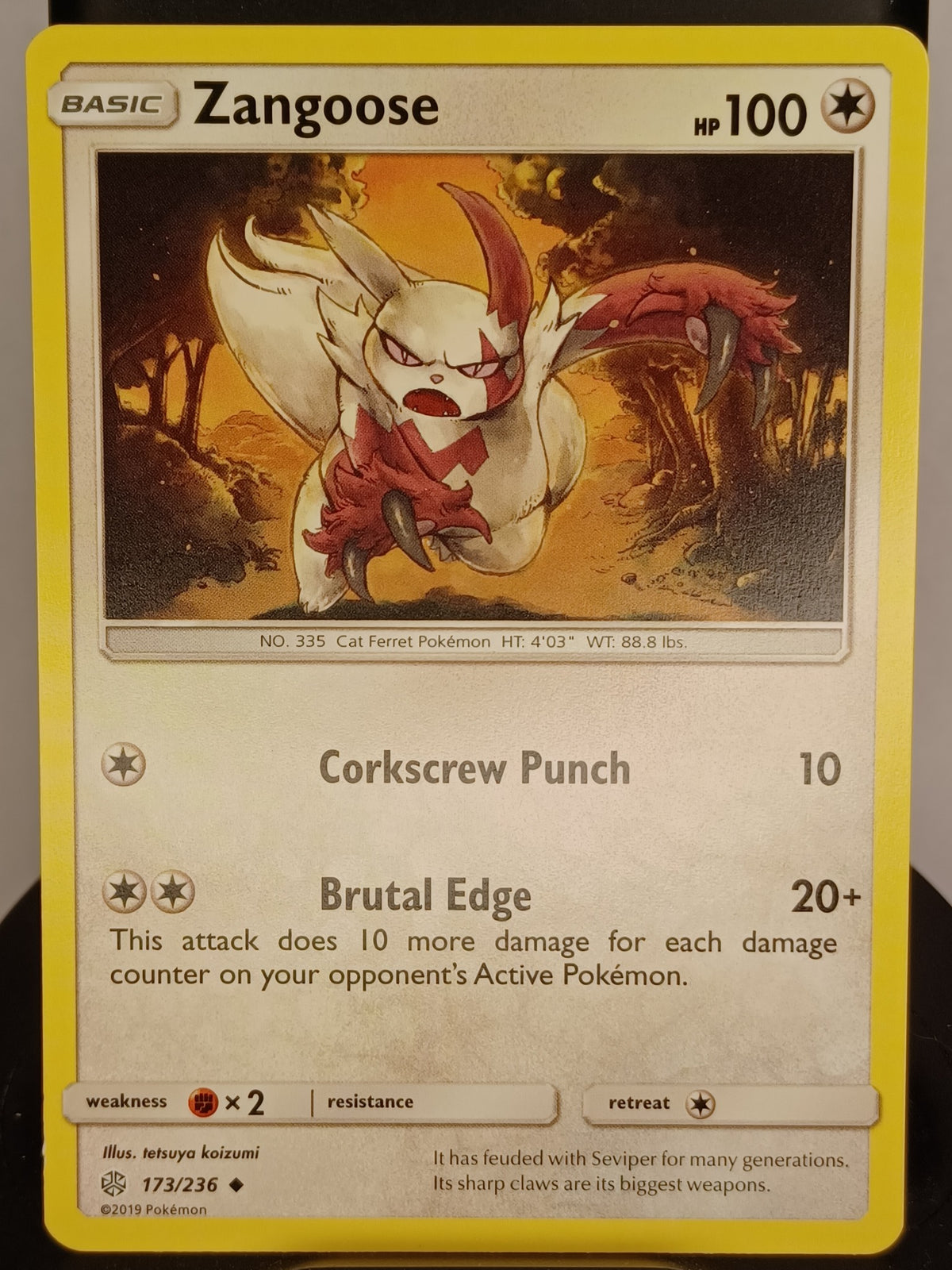 Zangoose #173/236 SM - Cosmic Eclipse