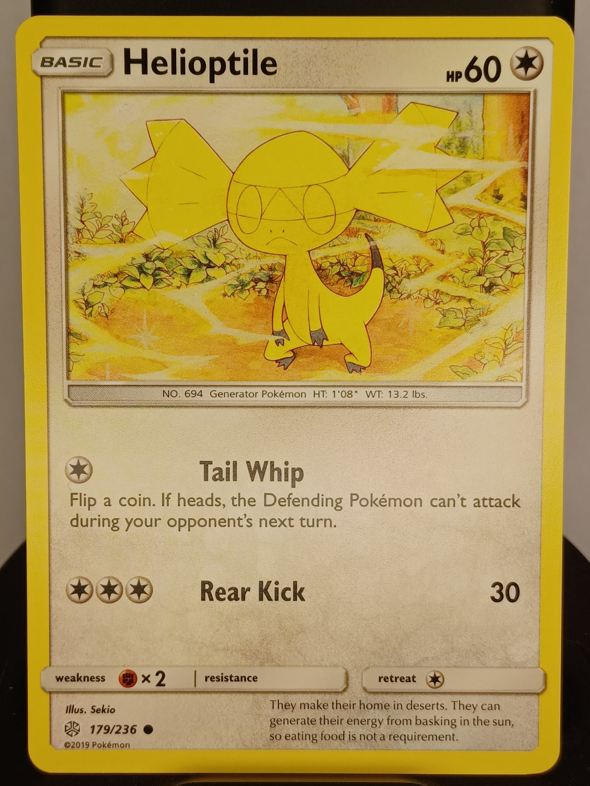 Helioptile #179/236 SM - Cosmic Eclipse