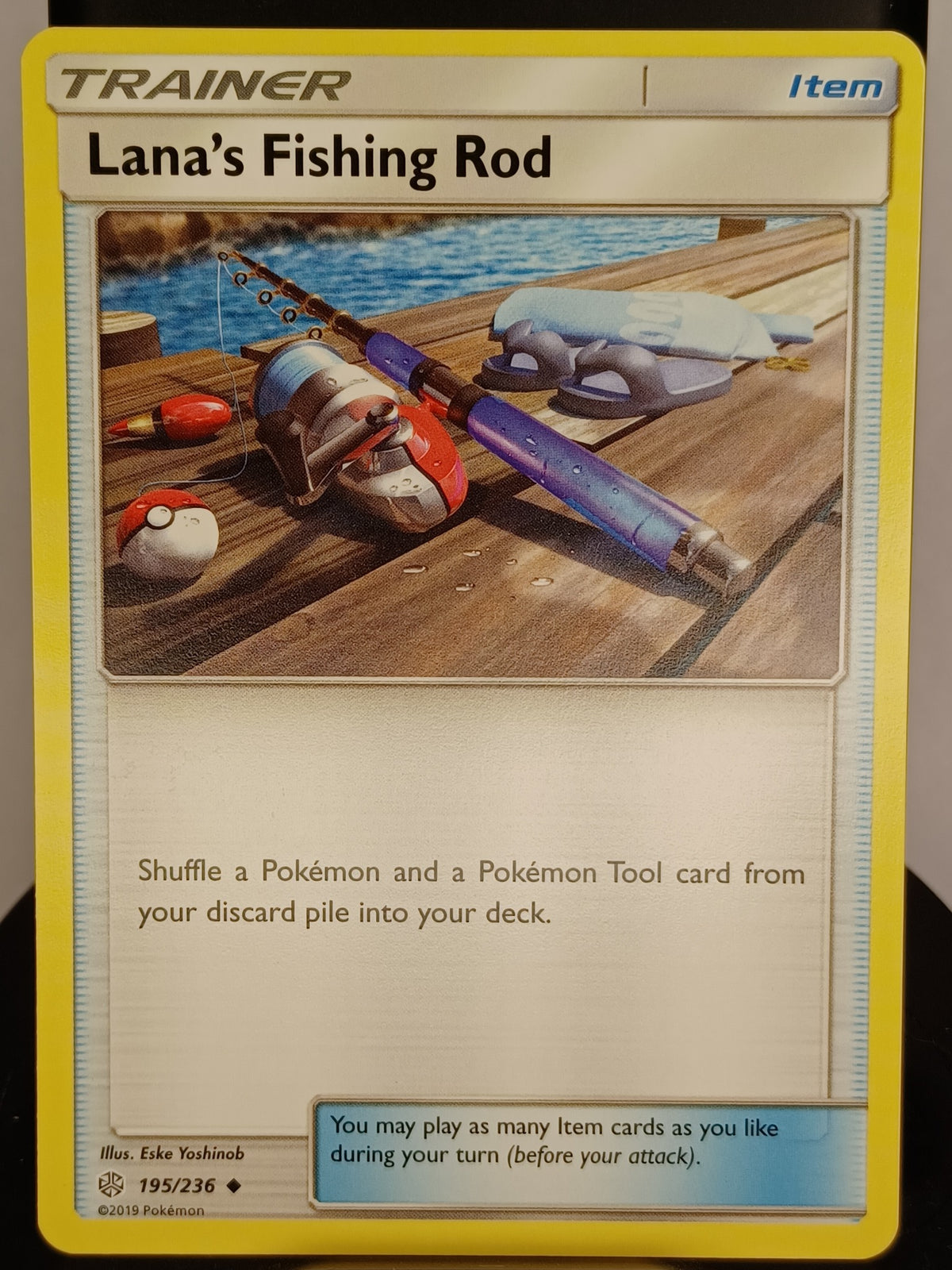Lana's Fishing Rod #195/236 SM - Cosmic Eclipse
