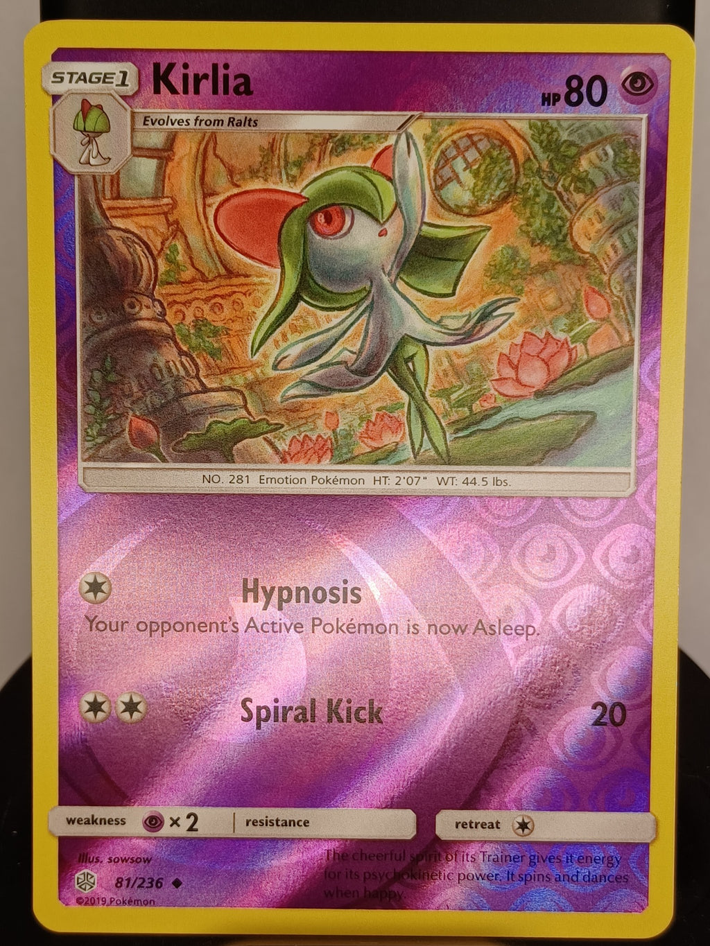 Kirlia #81/236 SM - Cosmic Eclipse