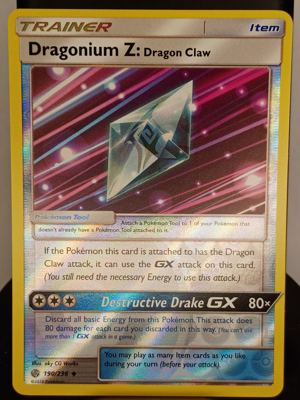 Dragonium Z: Dragon Claw #190/236 SM - Cosmic Eclipse