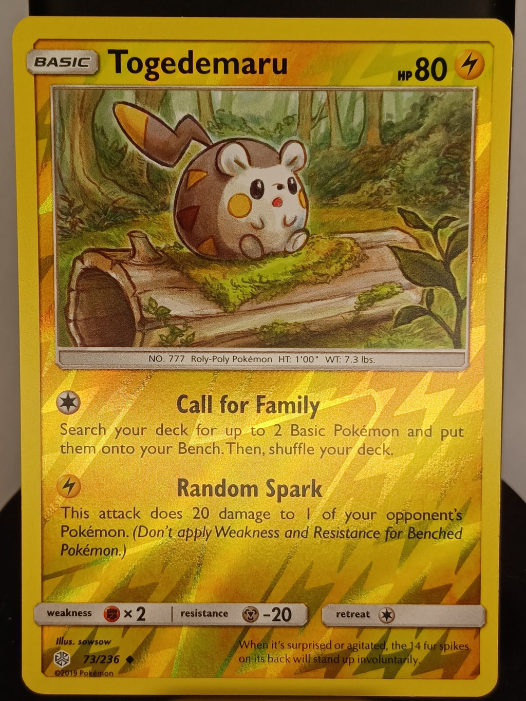 Togedemaru #73/236 SM - Cosmic Eclipse