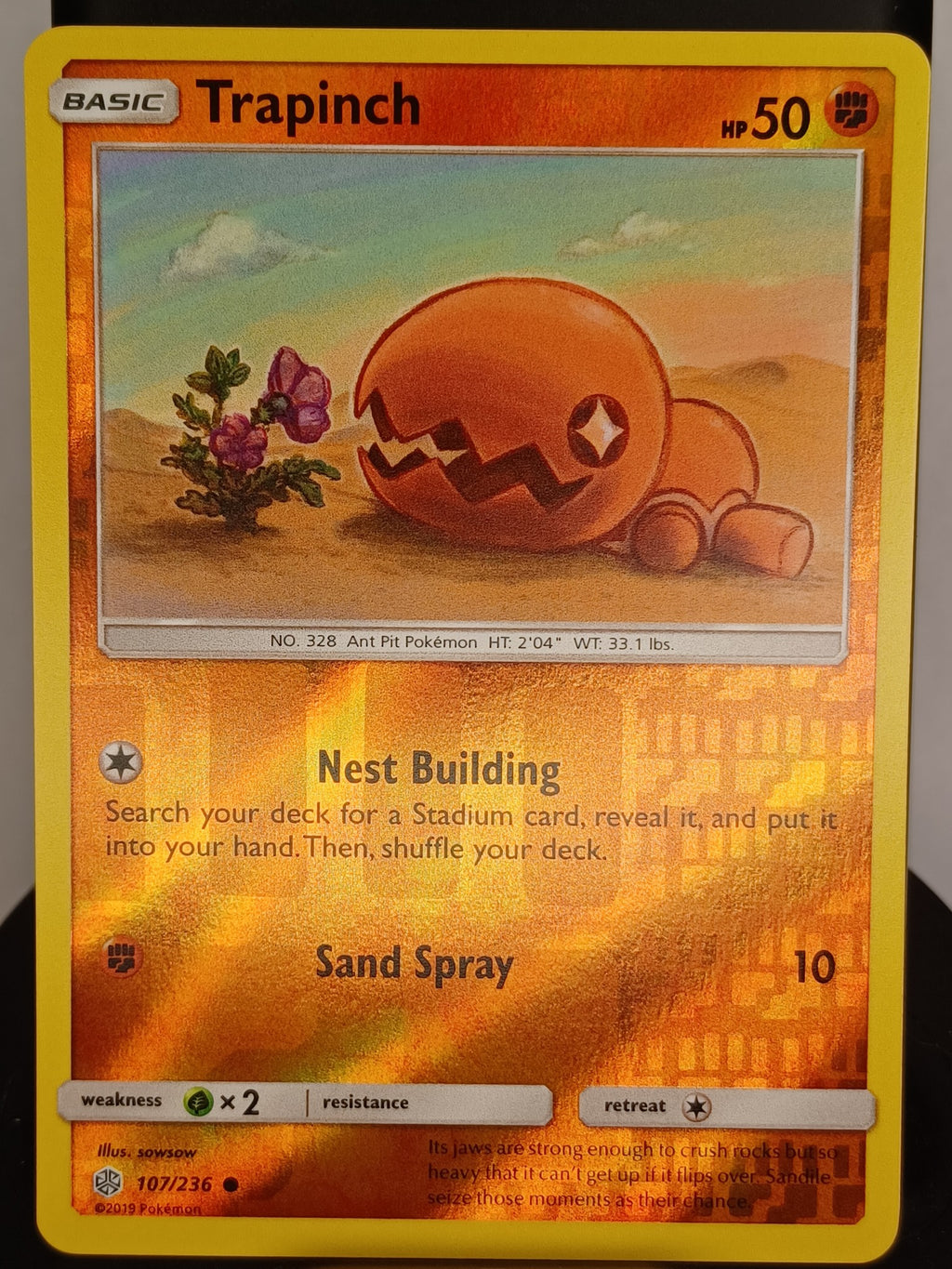 Trapinch #107/236 SM - Cosmic Eclipse