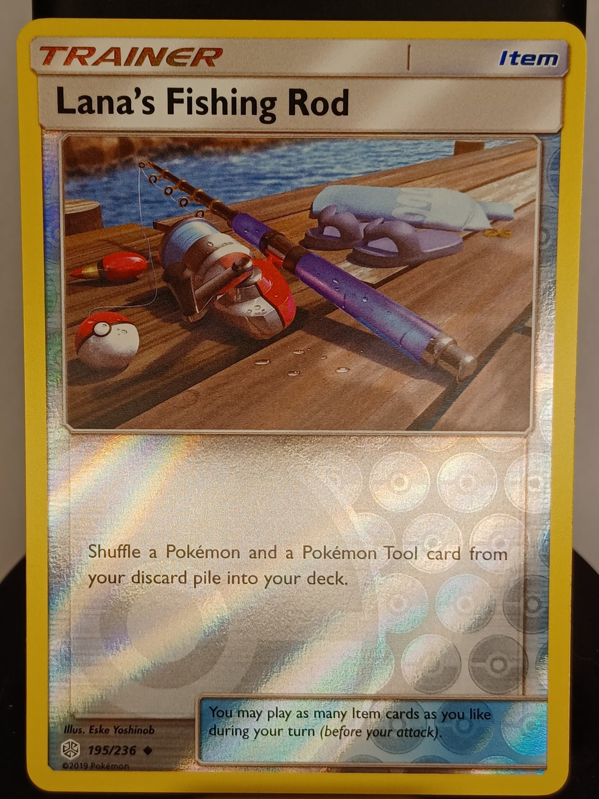 Lana's Fishing Rod #195/236 SM - Cosmic Eclipse