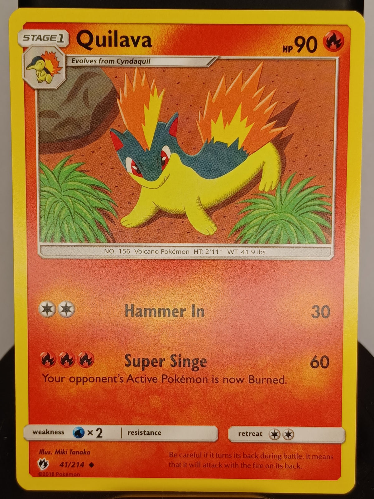 Quilava #41/214 SM - Lost Thunder