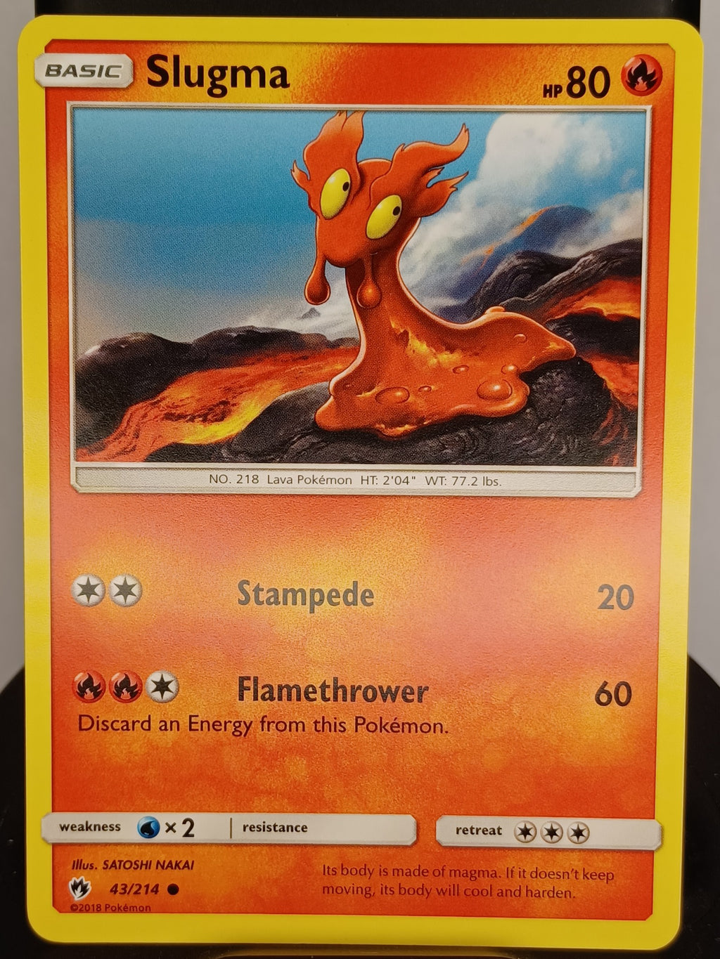 Slugma #43/214 SM - Lost Thunder