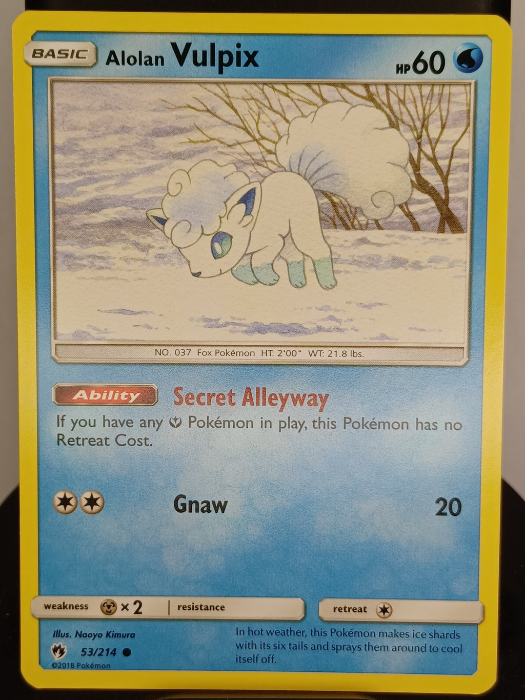 Alolan Vulpix #53/214 SM - Lost Thunder