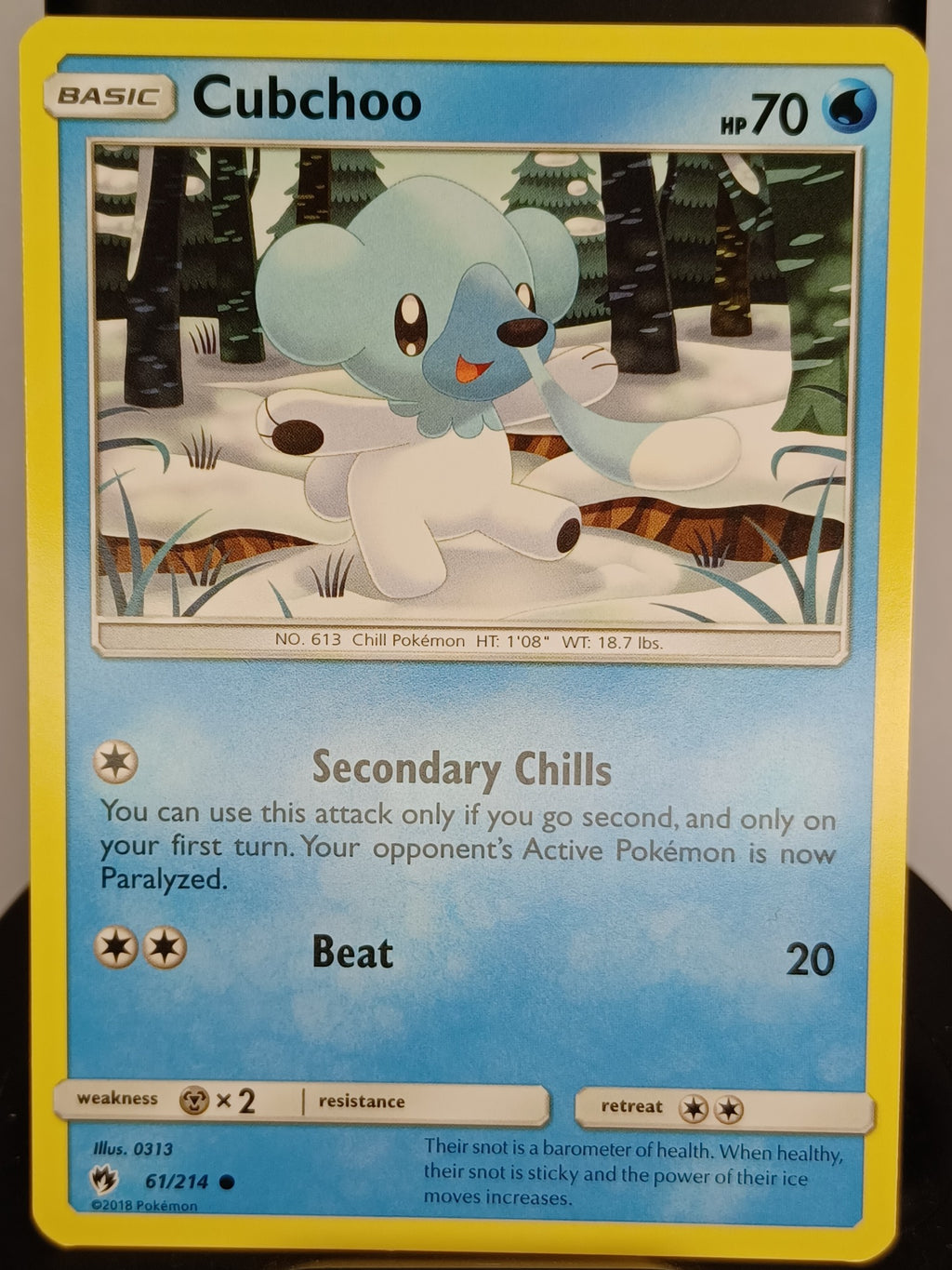 Cubchoo #61/214 SM - Lost Thunder