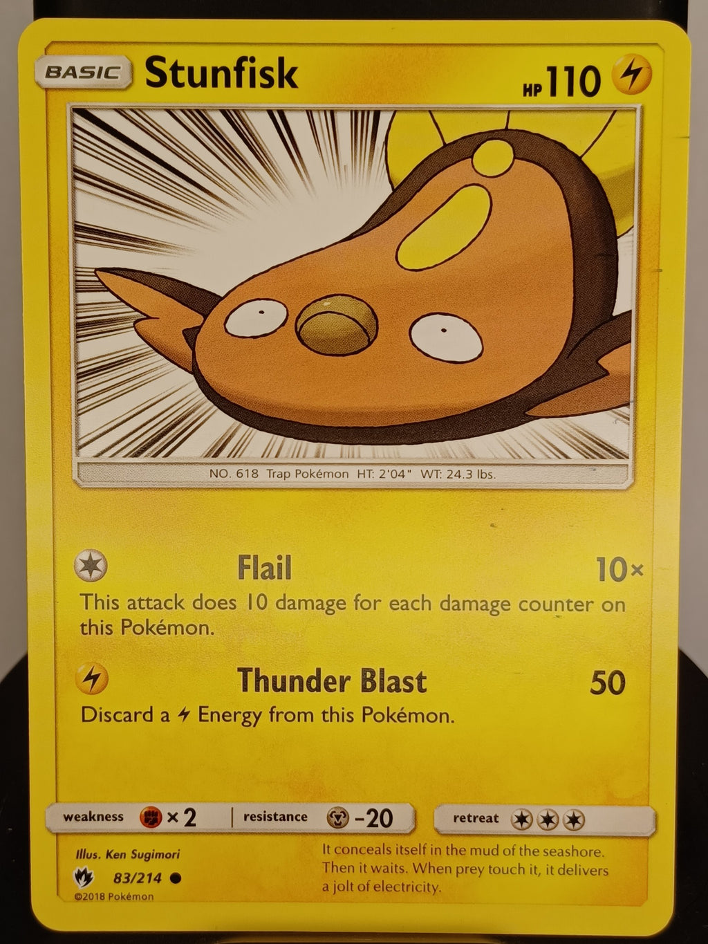 Stunfisk #83/214 SM - Lost Thunder