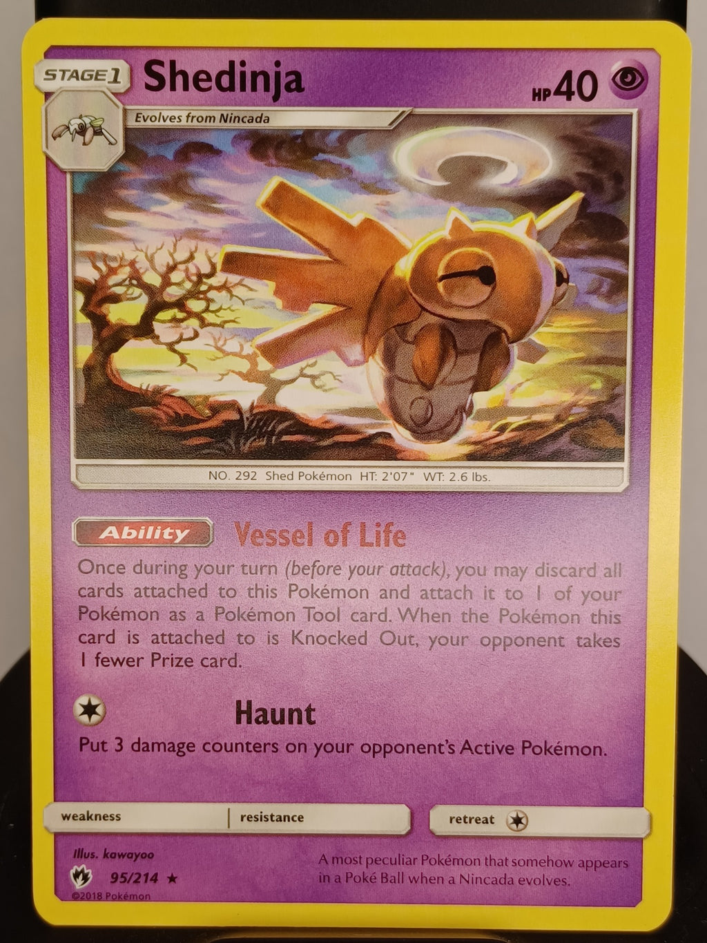 Shedinja #95/214 SM - Lost Thunder