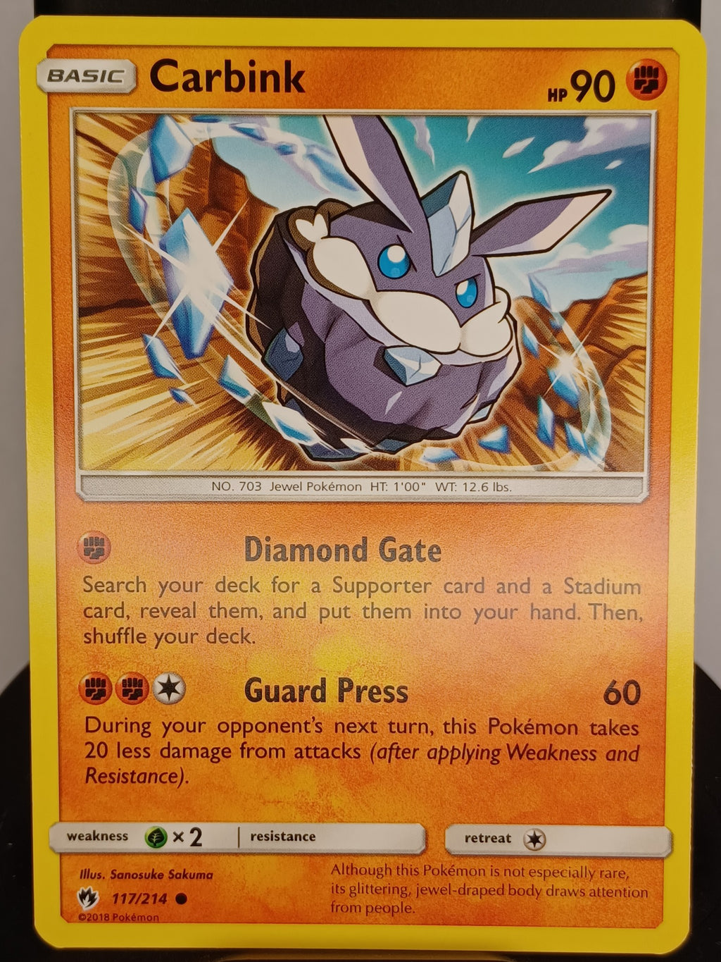 Carbink (117) #117/214 SM - Lost Thunder