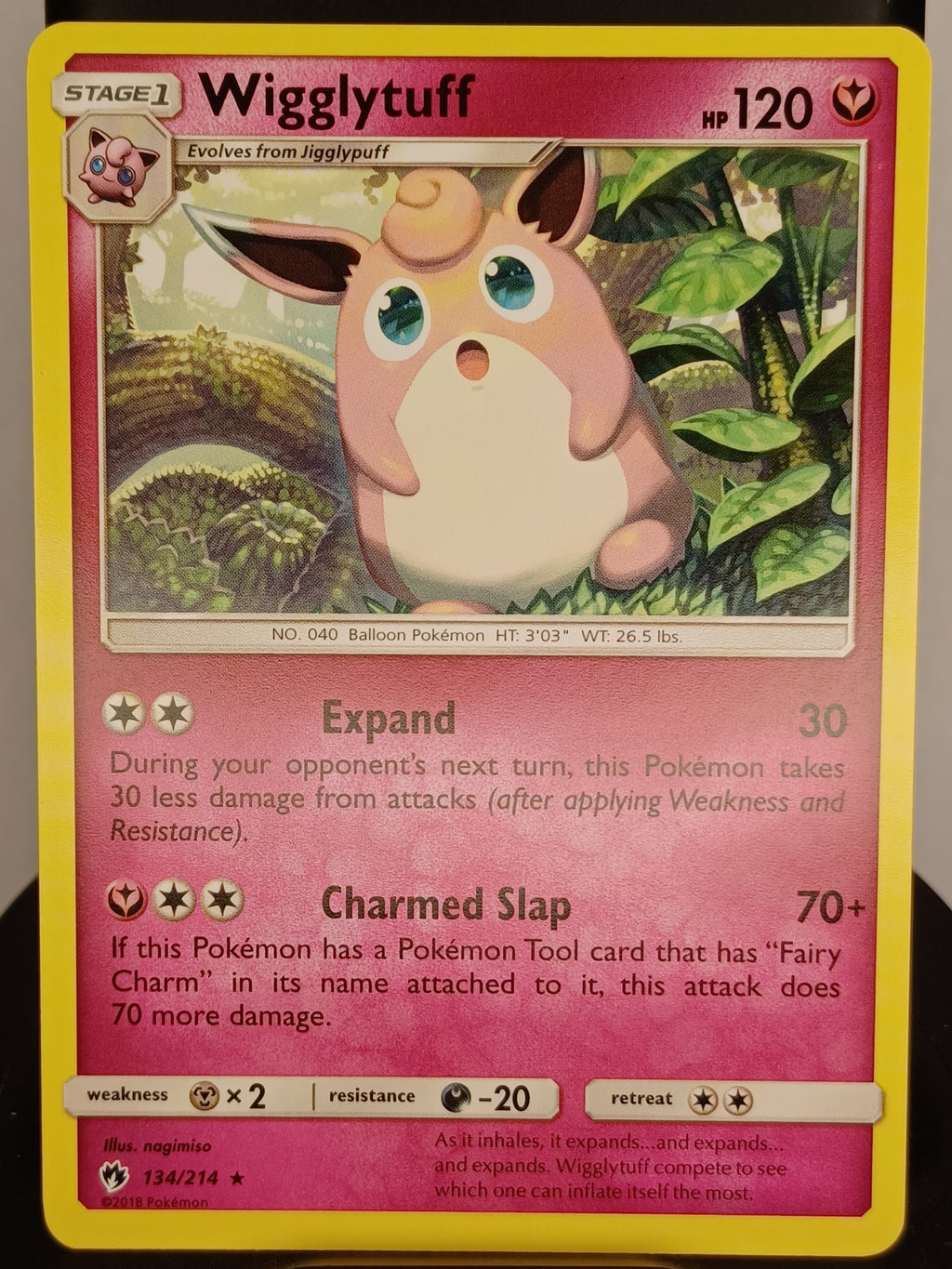 Wigglytuff #134/214 SM - Lost Thunder
