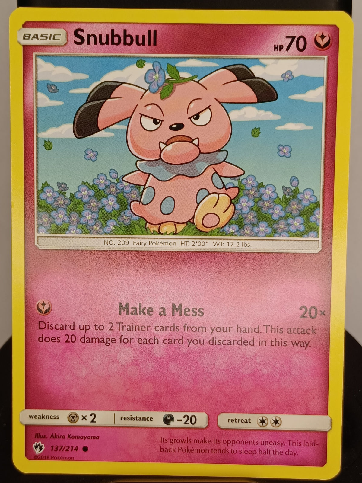 Snubbull #137/214 SM - Lost Thunder
