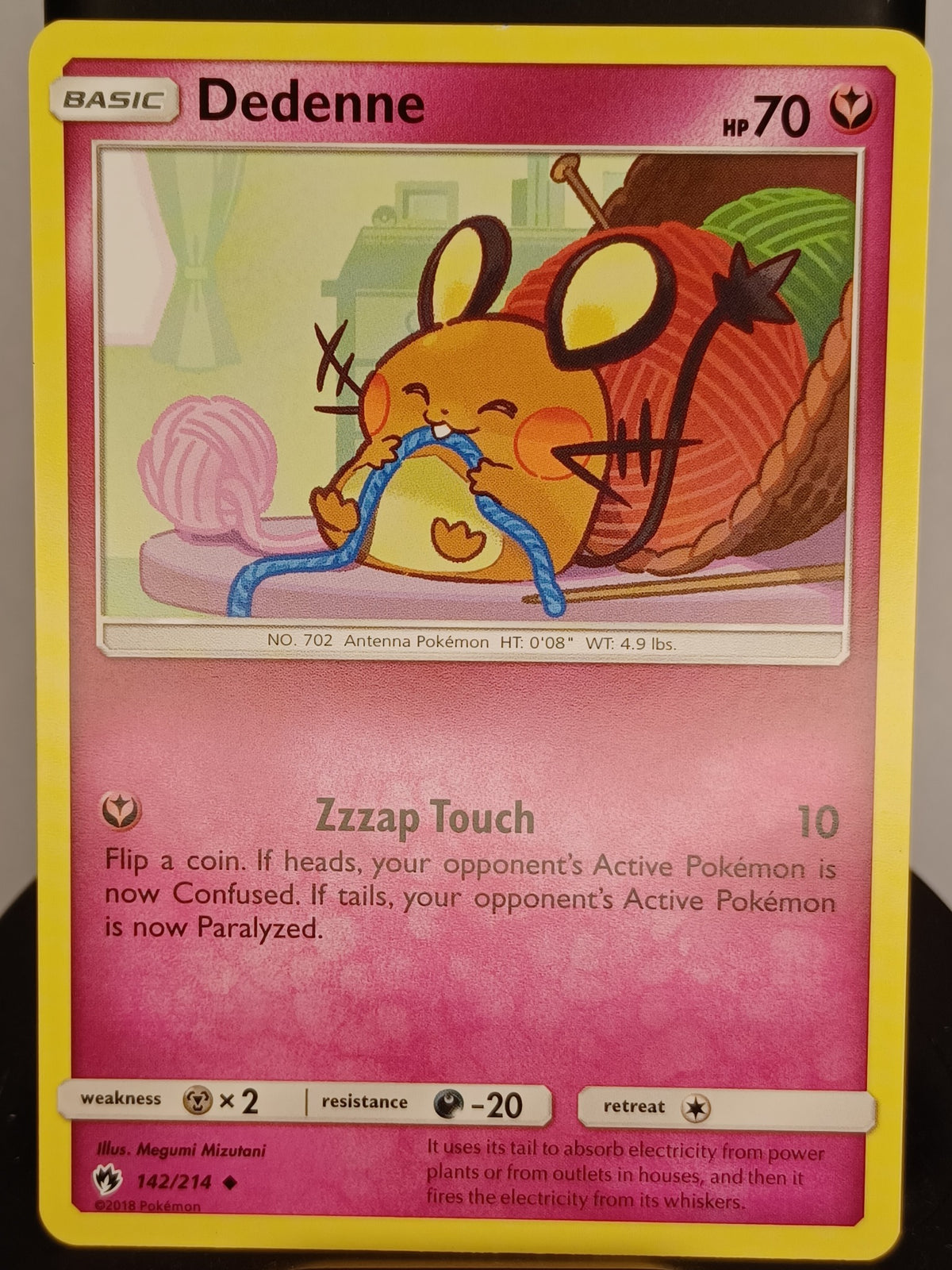 Dedenne (142) #142/214 SM - Lost Thunder