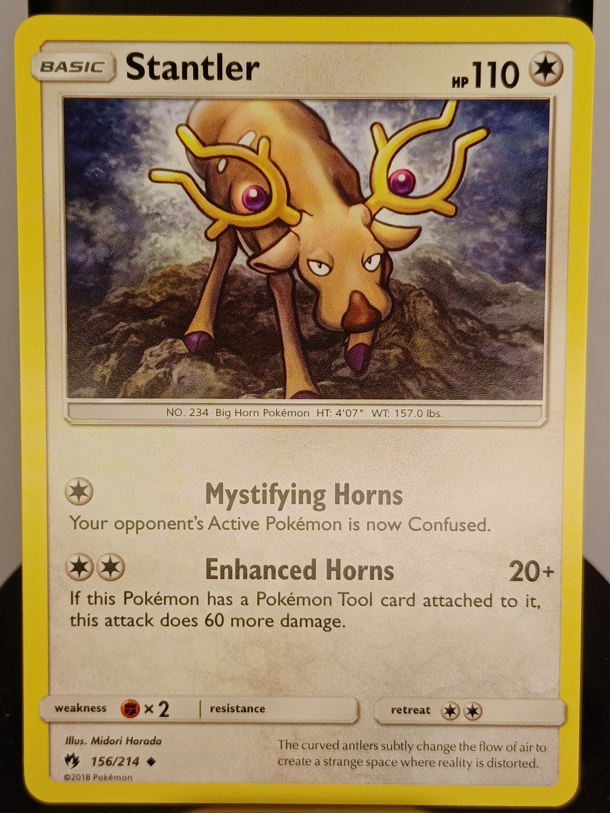Stantler #156/214 SM - Lost Thunder