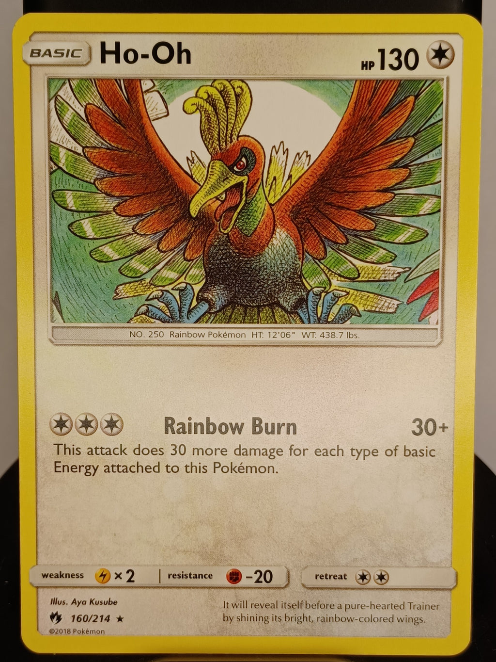 Ho-Oh #160/214 SM - Lost Thunder