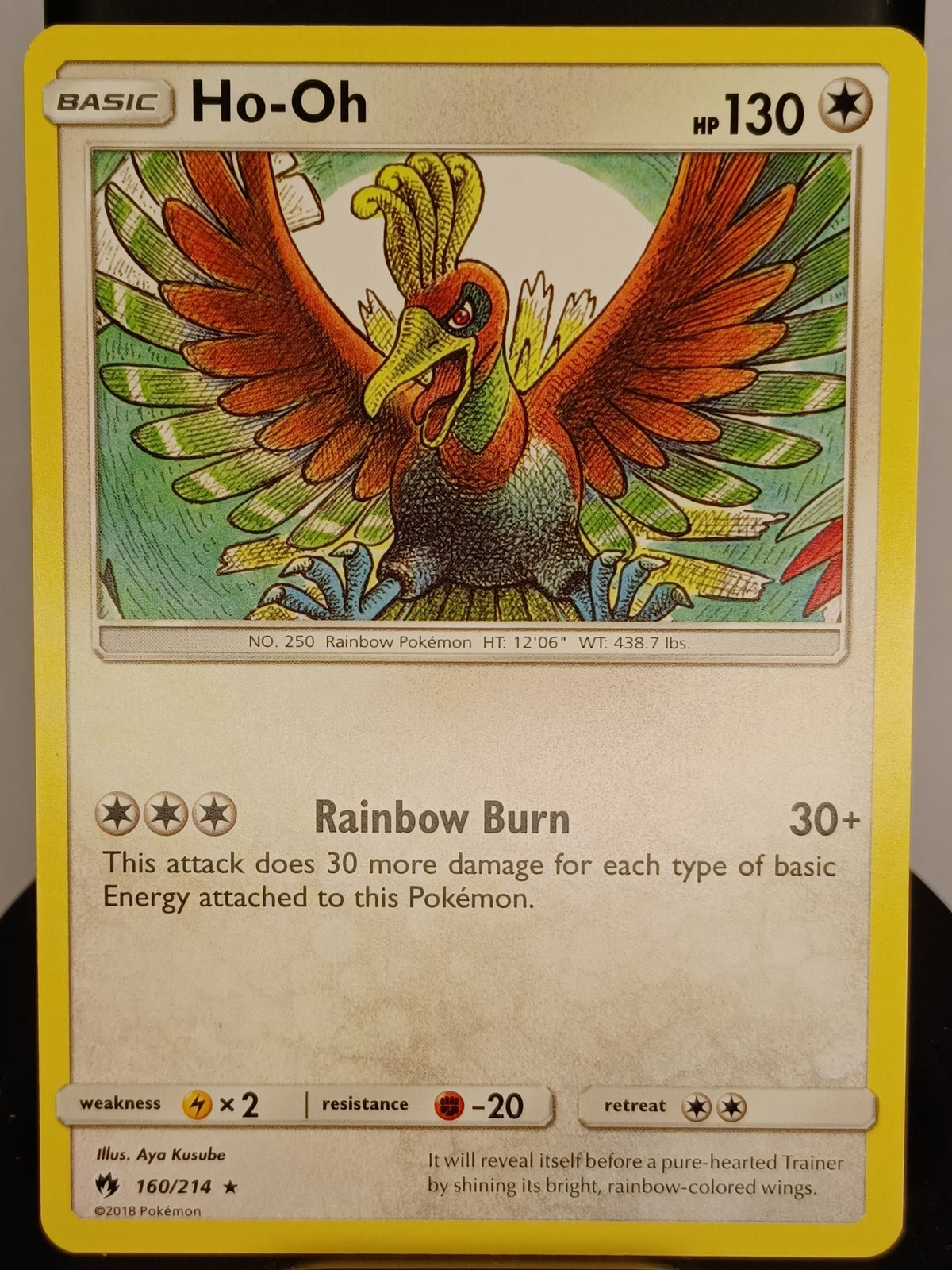 Ho-Oh #160/214 SM - Lost Thunder