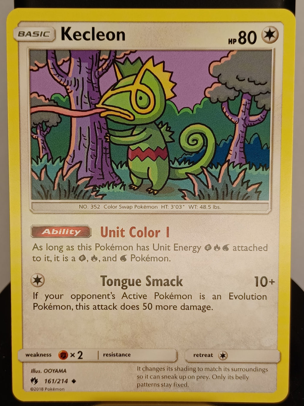 Kecleon (161) #161/214 SM - Lost Thunder