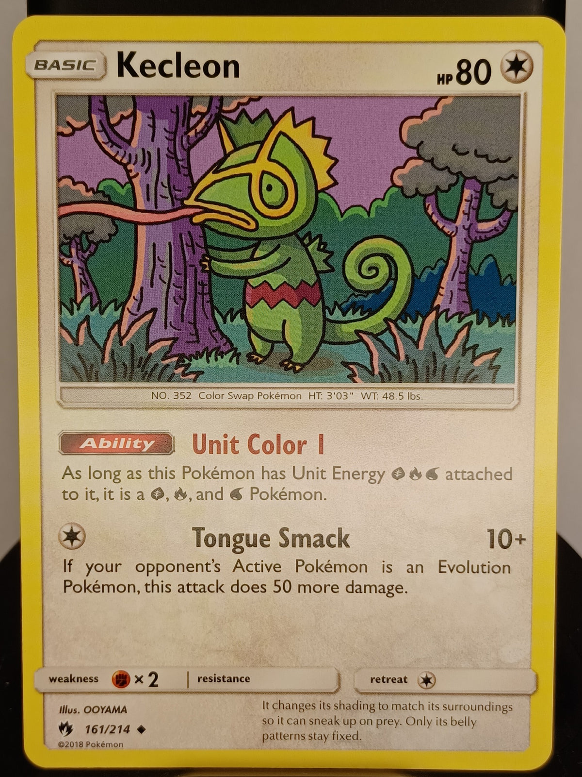 Kecleon (161) #161/214 SM - Lost Thunder
