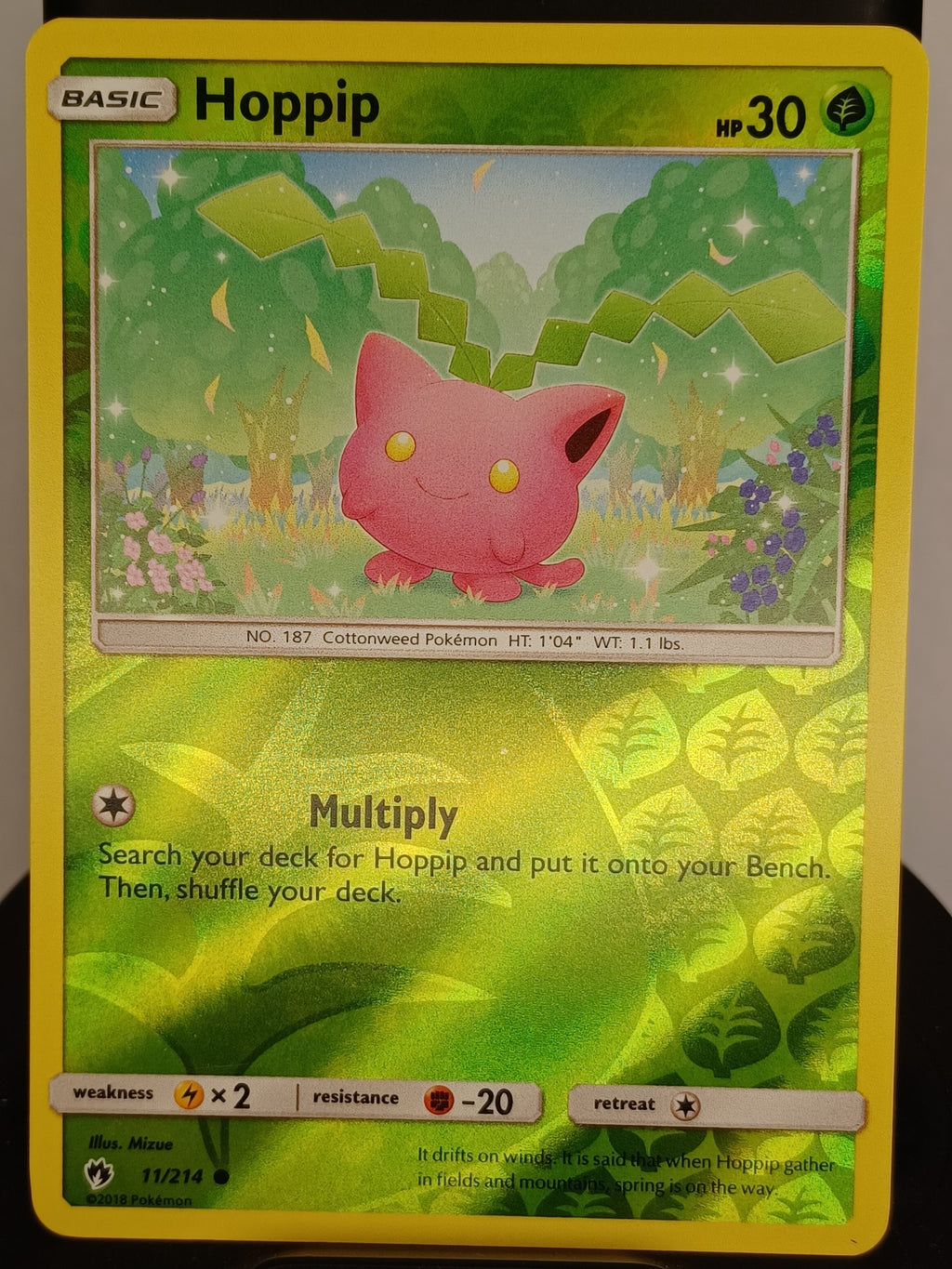 Hoppip (11) #11/214 SM - Lost Thunder