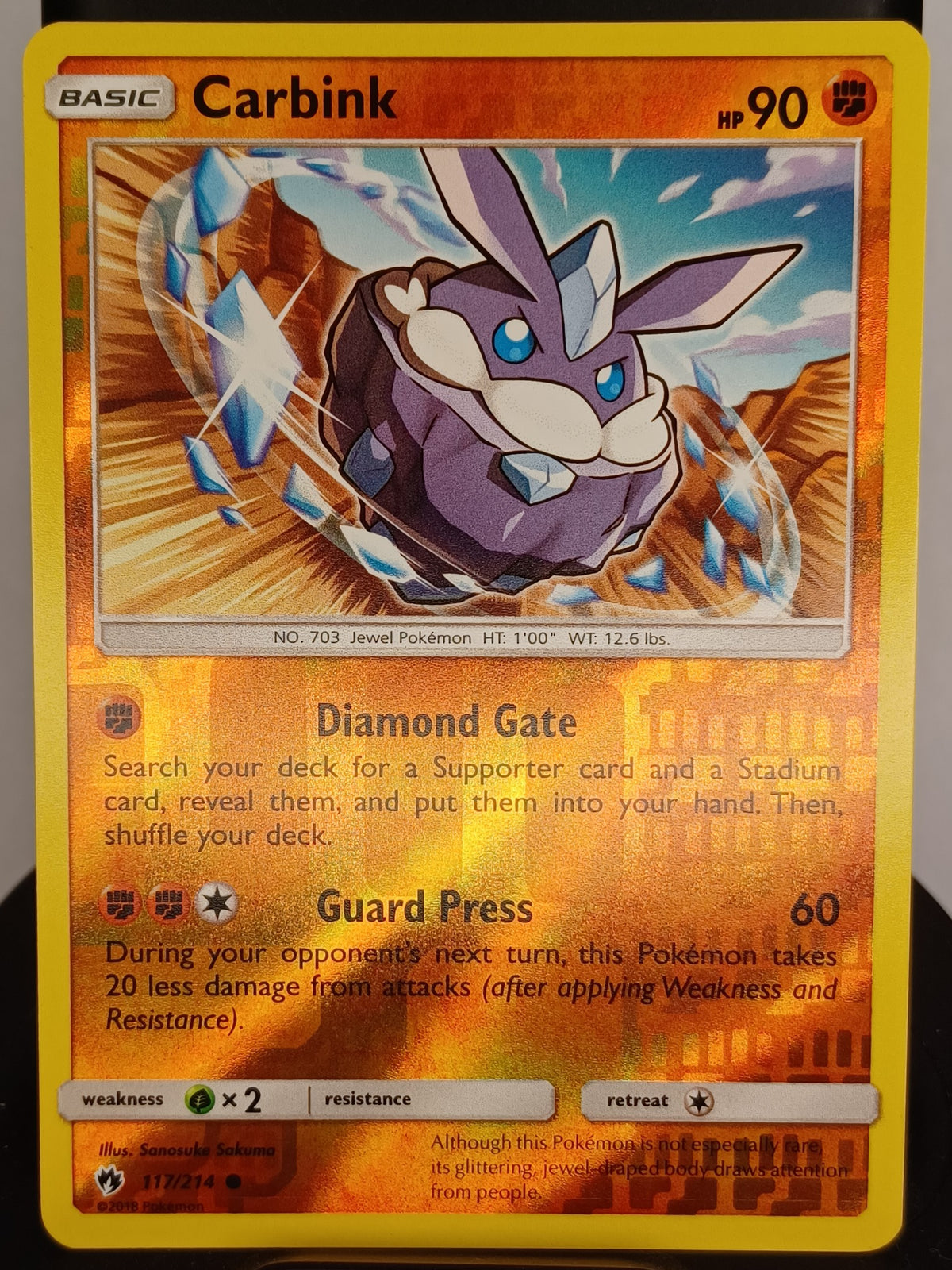 Carbink (117) #117/214 SM - Lost Thunder