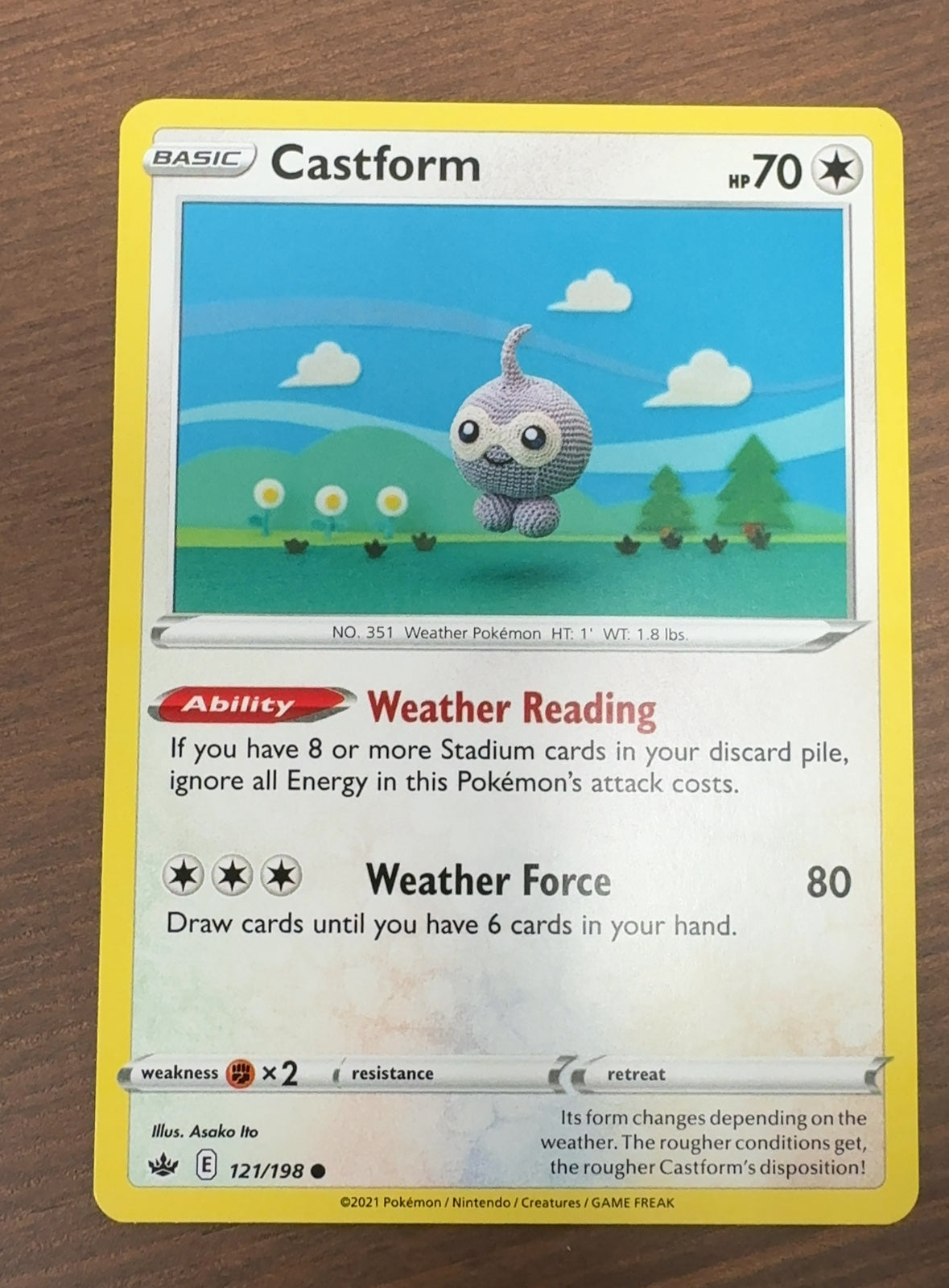 Castform | Near Mint / English / Normal