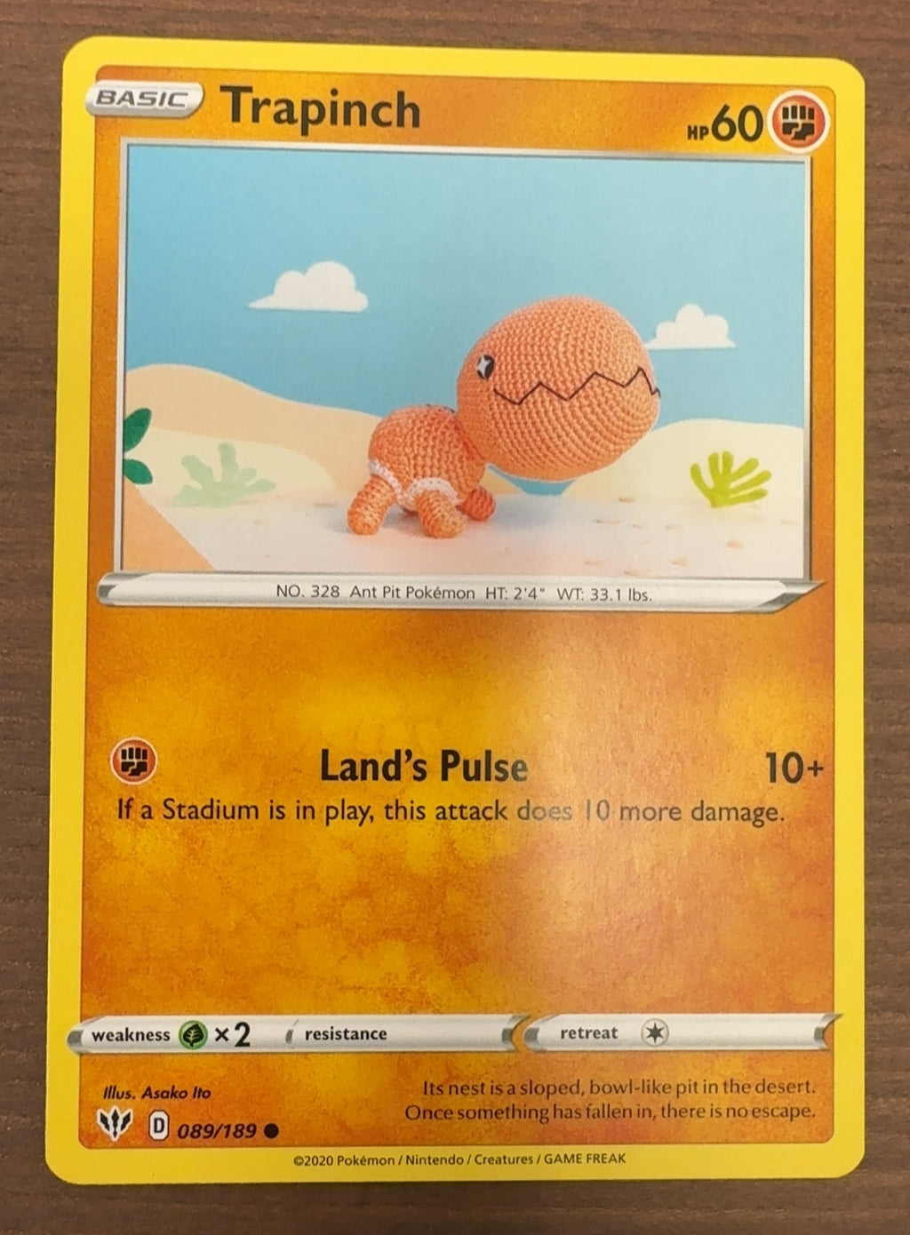 Trapinch | Near Mint / English / Normal
