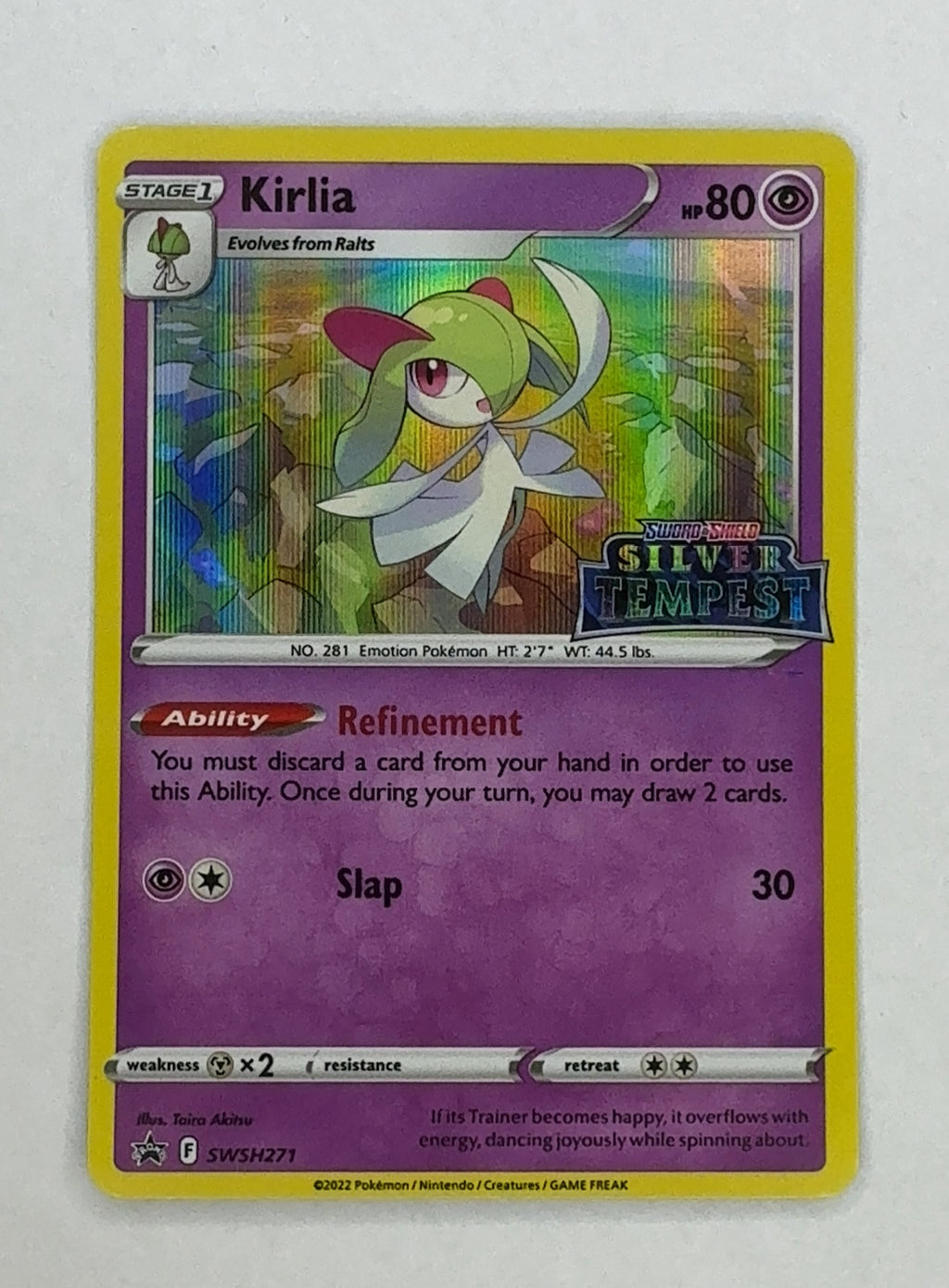 Kirlia - SWSH271 (Prerelease) | Near Mint / English / Holofoil