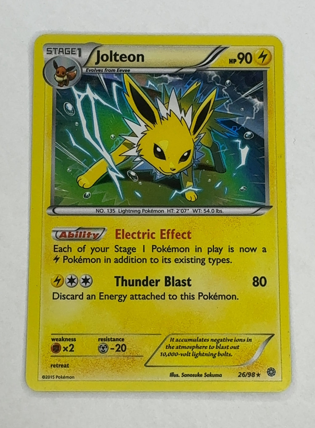 Jolteon | Near Mint / English / Holofoil