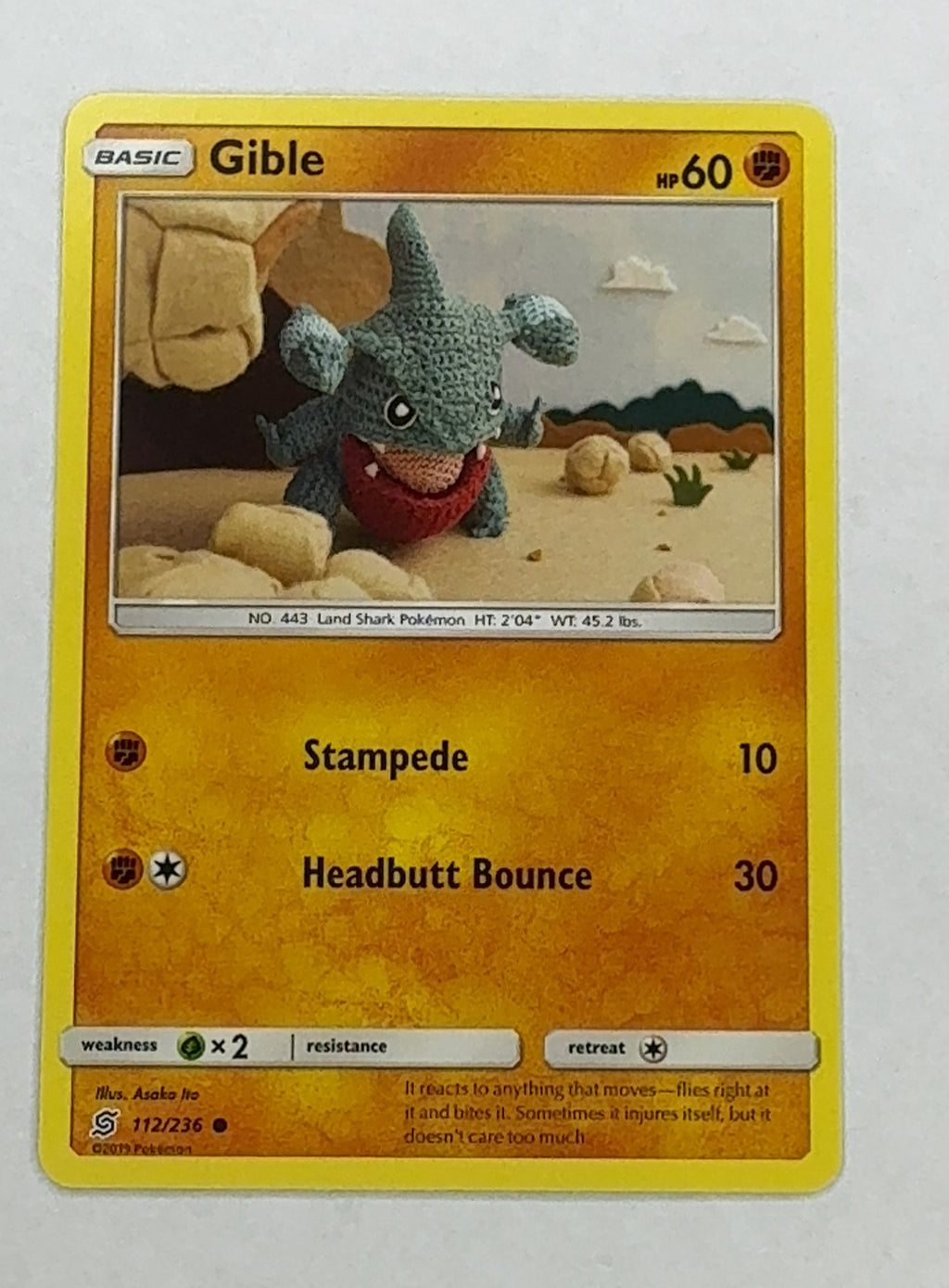 Gible | Near Mint / English / Normal