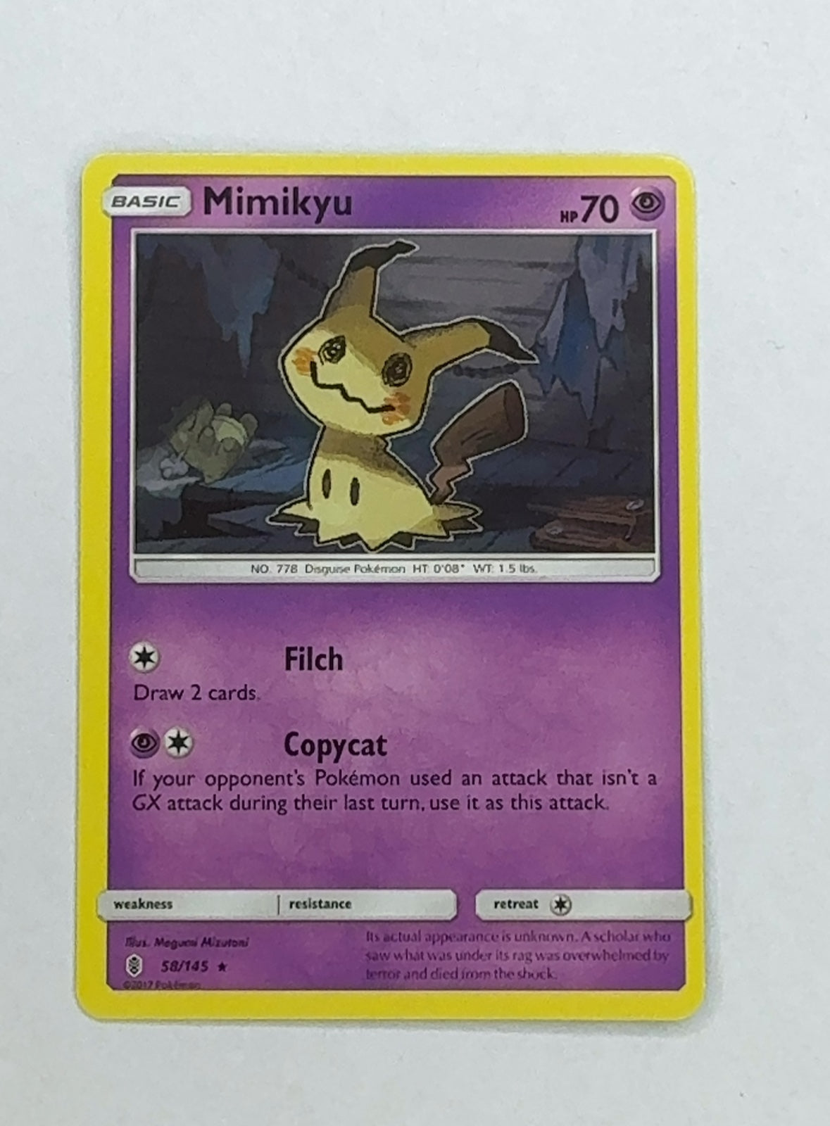 Mimikyu | Near Mint / English / Holofoil